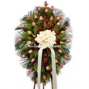 Corona Fúnebre Rosas Cali