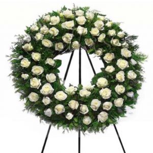 Corona Funeral Tapizada