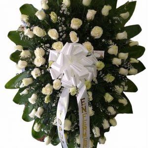 Corona Fúnebre Rosas Cali