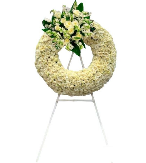Corona Fúnebre Tapizada