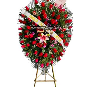 Corona Fúnebre Rosas Cali