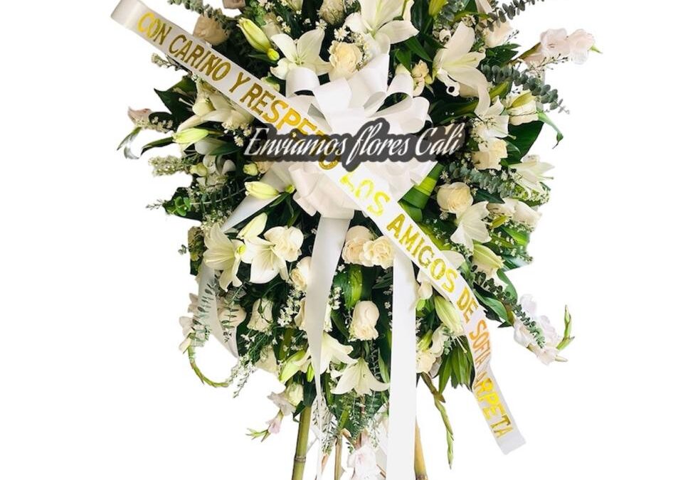 Ramos y coronas fúnebres personalizadas | Envíos a domicilio rápidos